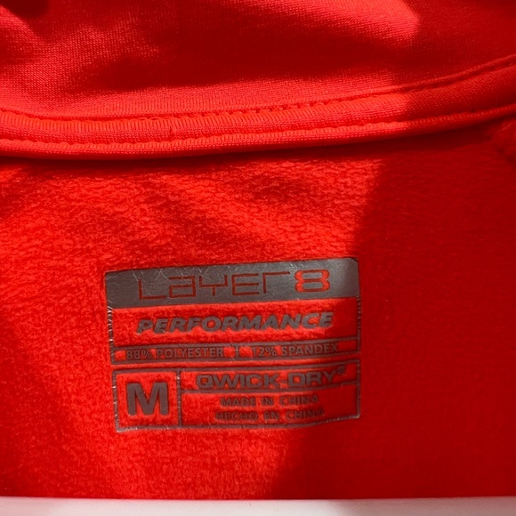 Layer 8 ladies running warmup pullover sz M - Picture 2 of 5